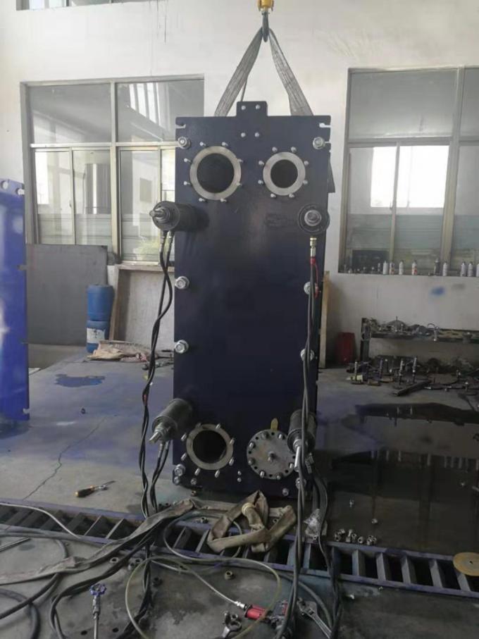 Пластинчатый теплообменник из нержавеющей стали с титановыми прокладками для охлаждения и нагрева воды, масла, сахара, молока, пива и химической промышленности 3