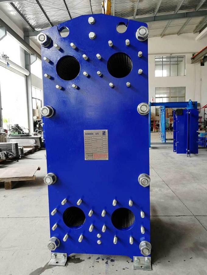 Теплообменник пластинчатый DGXT S4A из нержавеющей стали 2