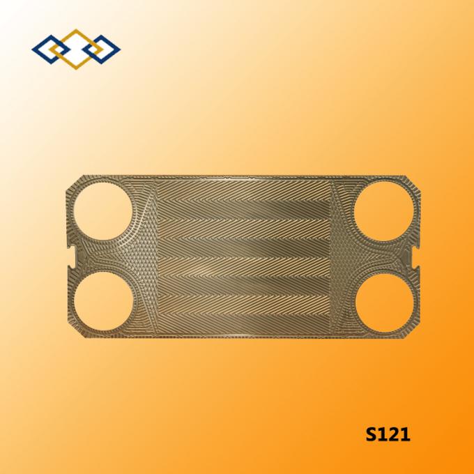 China Sondex Plate Heat Exchanger Plate S121 Промышленность Phe Plate для пищевых продуктов Молоко Нержавеющая сталь Части оборудования 1