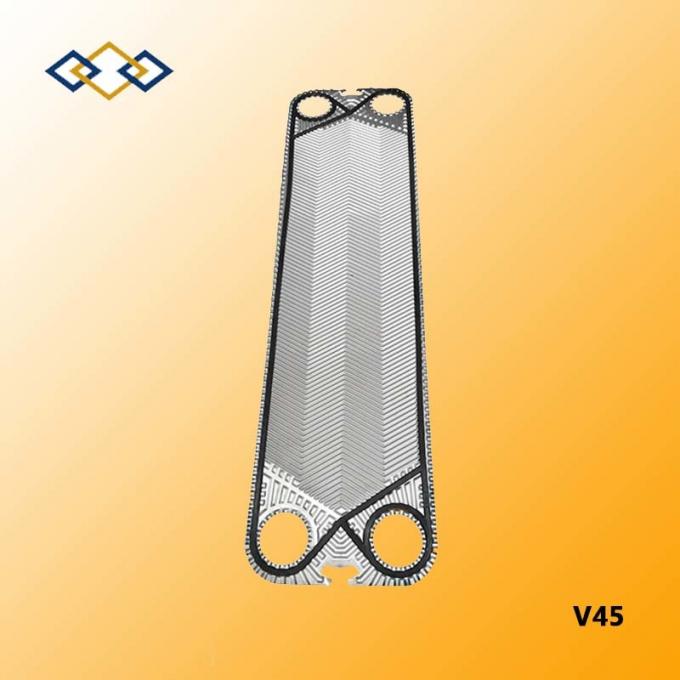 Специальный V45 Ти пластина 316/0.5 Пластина для Викарб Пластина теплообменник 0