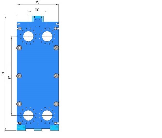 Запасные части для пластинчатых теплообменников Tranter: пластина и прокладка из ЭПДМ с высокой термостойкостью 0