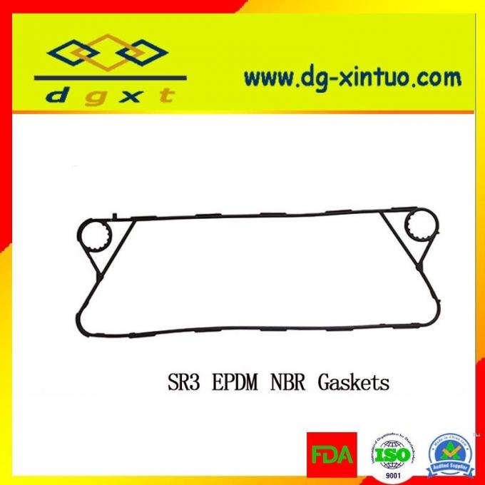 Специализированные Epdm/Nbr Factory Gaskets Of Sondex S8A Plate Heat Exchanger 5