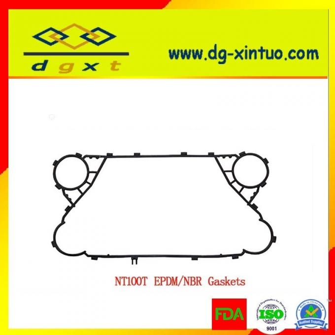 Коррозия NBR Односторонние, клеевые, защелкивающиеся, защелкивающиеся Прокладки для пластинчатых теплообменников Gea Nt100t/Nt100m/Nt100X 1