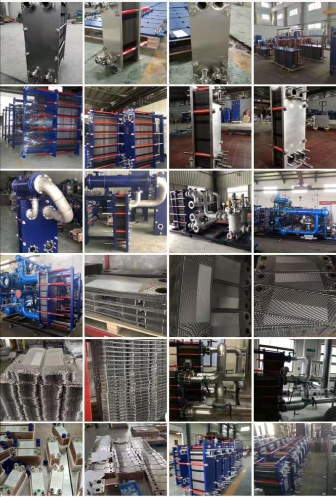 Заменить Ht/Lt SSI316/0.5 Титановый/C276 Плита и прокладки, используемые в теплообменнике 8