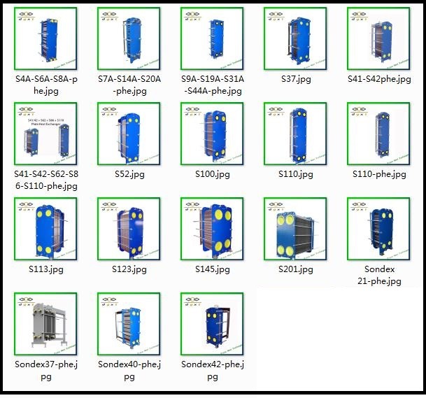 Пластины теплообменника Sondex S62 для теплообменника 5