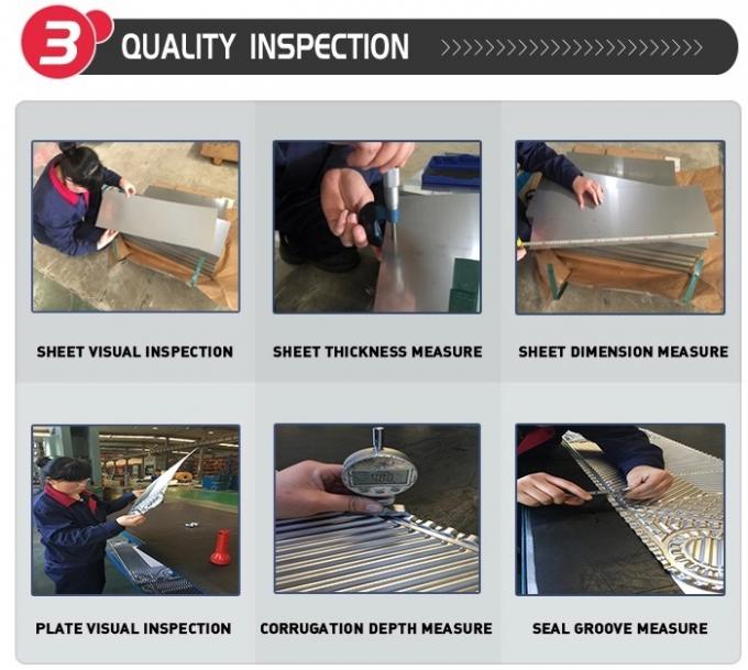 100% Равноценные детали теплообменника Пластина и прокладка для пластинчатого теплообменника 9