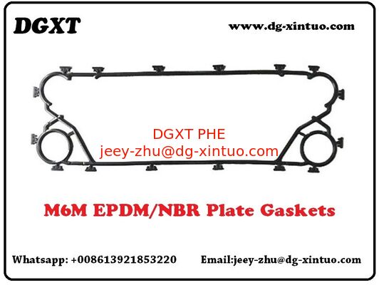 M6M NBR Max High temperature resistance 120°C Clip On For Water, sea water, cooking oil, salt water Heat exchanger