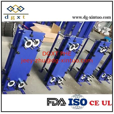 Liquid Heating and Cooling Stainless Steel AISI 316 Plate Heat Exchanger