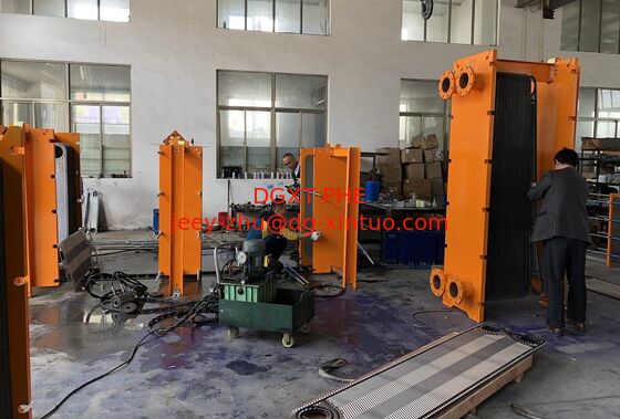 Replacement Plate Fishbone Heat Exchanger Plate For Sondex S110 Plate Heat Exchanger