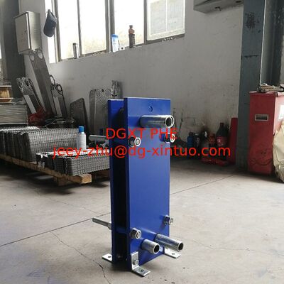 DGXT Small Smart Pipe Connection Stainless Steel Plate Heat Exchanger For Oil Cooling