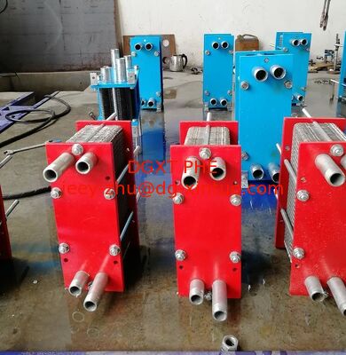 DGXT Small Smart Pipe Connection Stainless Steel Plate Heat Exchanger For Oil Cooling