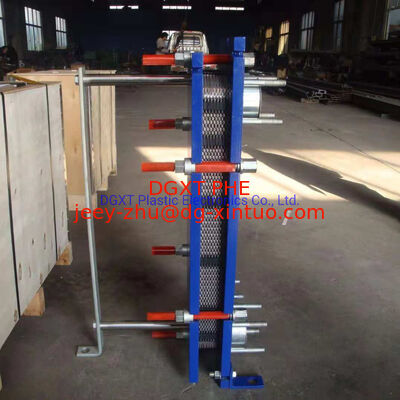 DGXT Stainless Steel Plate FM/FG/FD Carbon Steel Frame Nitrile, EPDM, Viton Gasket Plate Heat Exchanger