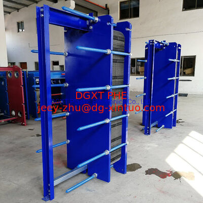 DGXT Stainless Steel Plate FM/FG/FD Carbon Steel Frame Nitrile, EPDM, Viton Gasket Plate Heat Exchanger