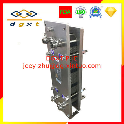 Promotional China Superior Quality Gasket Steam/water to water plate heat exchanger