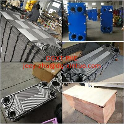 China Heating and Cooling Commercial Hot Water Cross Heat Transfer Compact Plate Heat Exchanger