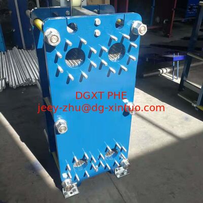 Gasketed Plate and Frame Type Heat Exchanger for Water Heating and Cooling