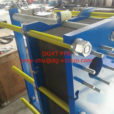 Gasketed Plate and Frame Type Heat Exchanger for Water Heating and Cooling