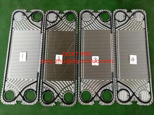 Free Flow Plate SFD13 Titanium Heat Exchangers Plate For Sondex Plate Heat Exchanger