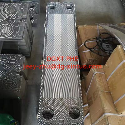 Free Flow Plate SFD13 Titanium Heat Exchangers Plate For Sondex Plate Heat Exchanger