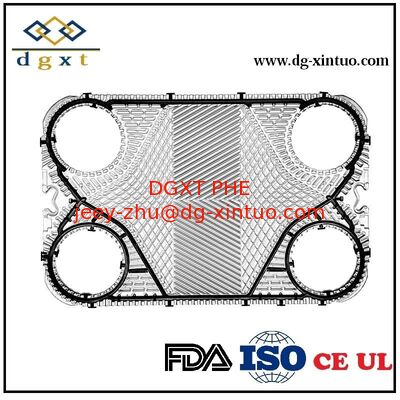 Heat Exchanger Channel Plate for Water Heating and Cooling Gasket Plate Heat Exchanger