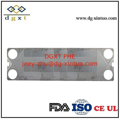 Equivalent Plate J185 Gasket Plate for Apv Plate Heat Exchanger