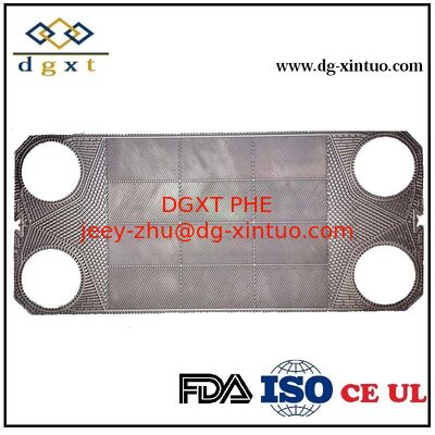Hotsale  heat exchanger Titanium Plate for plate Heat Exchanger