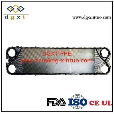 100% Perfect Replacement Plate  Heat exchanger Plate For Gasket Frame Heat Exchanger