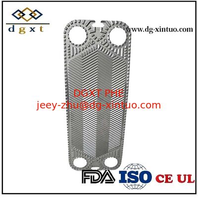 100% Perfect Replacement Stainless Steel Plate V28 for Vicarb Gasket Frame Heat Exchanger