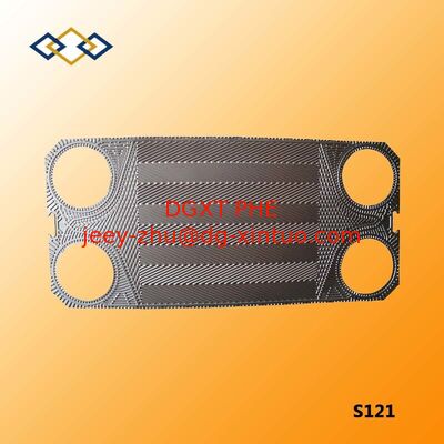 China Sondex Plate Heat Exchanger Plate S121 Industry Phe Plate for Food Milk Stainless Steel Equipment Parts