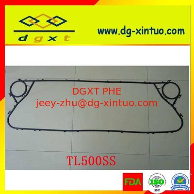 EPDM Or NBR Ipsilateral Unilateral Flow Type Buckle Type Plate Heat Exchanger Gasket For Plate Heat Exchanger
