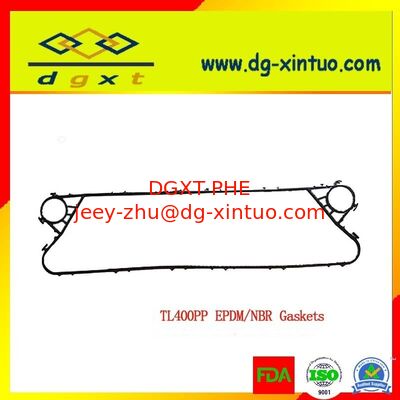 TL90/150/200/250/400/500/650/850 Plate Heat Exchanger Equivalent EPDM/NBR Gasket For Water Oil Cooling Heat Exchanger