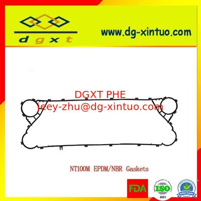 Corrosion NBR Unilateral, adhesive, snap, snap Gaskets for Gea Nt100t/Nt100m/Nt100X Plate Heat Exchanger