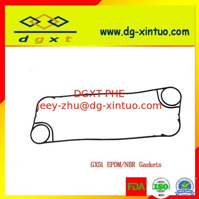 Custom Tranter Equipment Replacement Heat Exchanger Seal Model GX91 EPDM