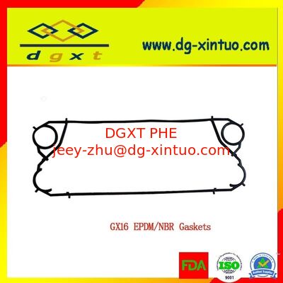 Custom Tranter Equivalent Parts Plate Heat Exchanger Gasket Model Gx60 EPDM