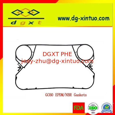 Custom Tranter Plate Heat Exchanger Replacement Seals GLP13 EPDM