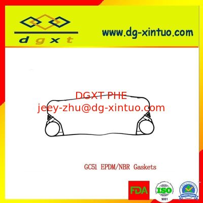 Custom Tranter Plate Heat Exchanger Replacement Seals GC8 EPDM