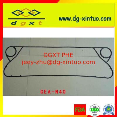 Gea N40 Plate Heat Exchanger Glue Gasket For Plate Heat exchanger