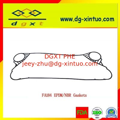 Gea Fa184 Equivalent Epdm Plate Heat Exchanger Gasket For Plate Heat Exchanger