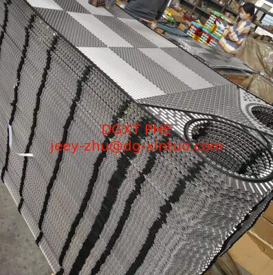 customized equivalent 316/0.5 SS316L/Titanium Heat Exchanger Plate with Ce ISO9001 Qualified Certification