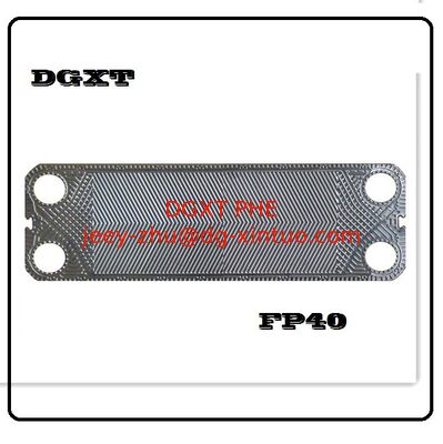FP40 Plate Heat Exchanger Plate for Gasket Frame Type Heat Exchanger with Ce UL Cetification