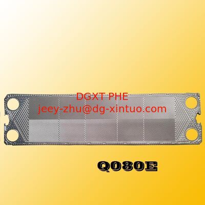 DGXT Q080d Q080e SSI316/0.5/Titanium/Ni/0.6 Heat Exchanger Plate and Gasket For Plate Heat Exchanger