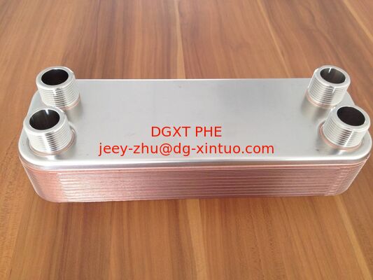 AISI 316 Copper Brazed Plate Heat Exchanger: Heat Load, Temperature Program, Working Pressure, Customizable