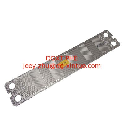 supply GEA Nt50X flow channel Plate Stainless Steel SS316/0.6mm for 13bar oil heat exchanger