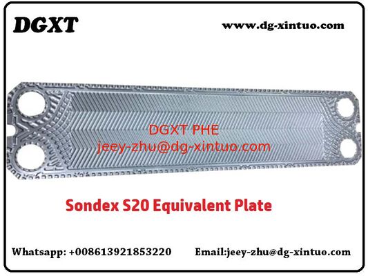 Stainless Steel 304L/316L Titanium C276 Heat Exchanger Plate Of S20A Plate Heat Exchanger