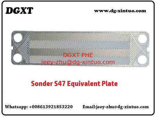 Superior Qualified S47 Fishbone Heat Exchanger Stainless Steel/titanium Plate For Plate Heat Exchanger