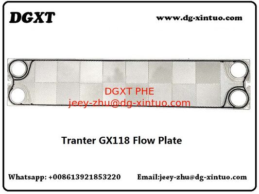 China manufacturer Tranter/Swep Gx118 Seawater Heat Exchanger plate with gasket