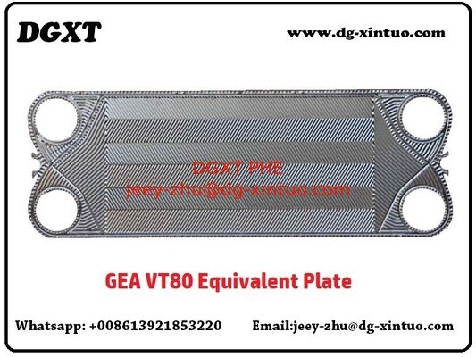 Supply Replacement Plate for Gea Heat Exchanger Nt100m Nt100X Nt150s Nt150L Nt250s Nt250L Nt350s Fa184 Fe184 Lwc100