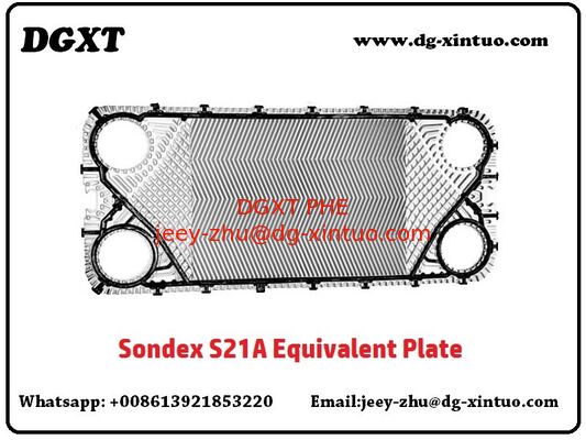 Customized 304/316L S21/S21A/S22 Heat exchanger plate for sondex/danfoss Gasket Plate Heat Exchanger