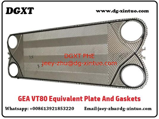 Gea Vt80/Vt80m Plate for Stainless Steel Plate Type Heat Exchanger
