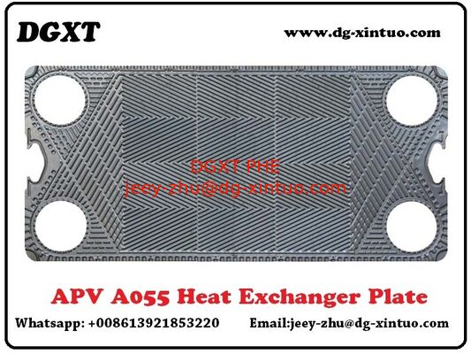 Custom Flow Plate Replacement Heat Exchanger Plate For APV A055 Plate Heat Exchanger